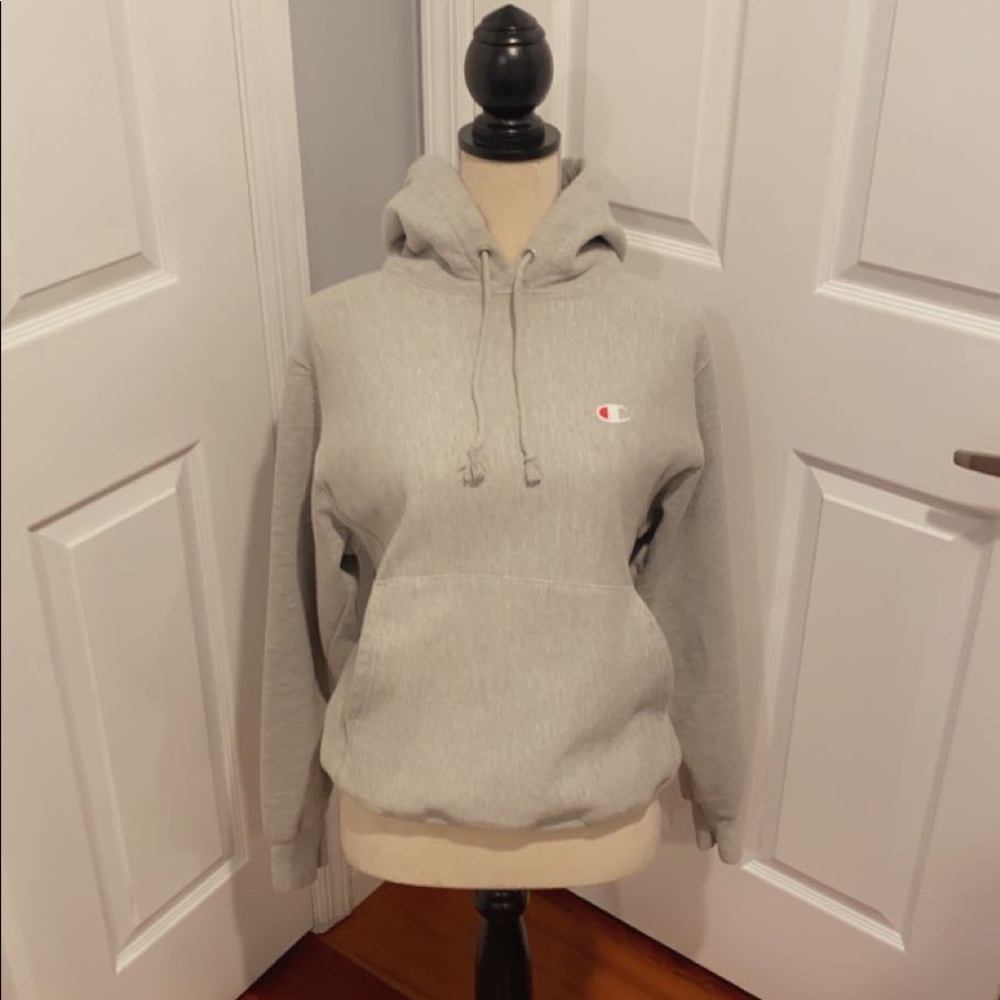 Champion Reverse Weave Grey Hoodie